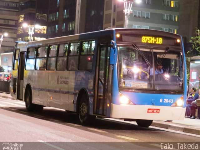 TUPI - Transportes Urbanos Piratininga 6 2043 na cidade de , por Caio  Takeda. ID da foto: 3538154.