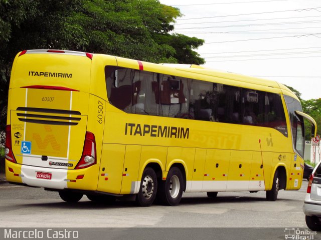 Viação Itapemirim 60507 na cidade de São José dos Campos, São Paulo, Brasil, por Marcelo Castro. Número da foto: #3537356.