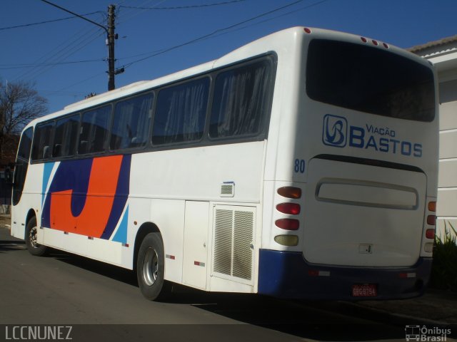 Viação Bastos 80 na cidade de São Miguel Arcanjo, São Paulo, Brasil, por Luis Nunez. Número da foto: #3537858.