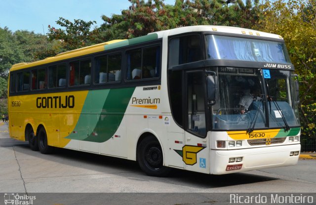 Empresa Gontijo de Transportes 15630 na cidade de São Paulo, São Paulo, Brasil, por Ricardo Silva Monteiro. ID da foto: 3536933.