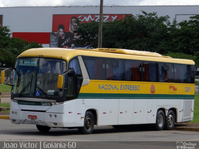 Nacional Expresso 12611 na cidade de Goiânia, Goiás, Brasil, por João Victor. ID da foto: 3537604.