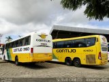 Empresa Gontijo de Transportes 3160 na cidade de Almenara, Minas Gerais, Brasil, por Sérgio Augusto Braga Canuto. ID da foto: :id.