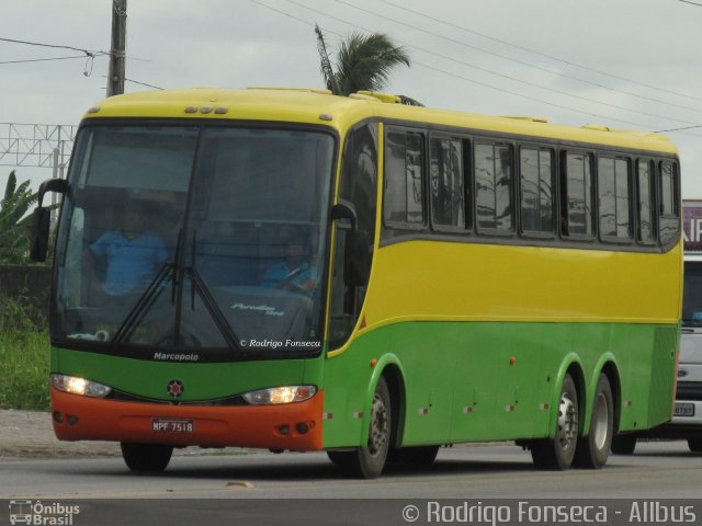 Ônibus Particulares 7518 na cidade de Maceió, Alagoas, Brasil, por Rodrigo Fonseca. Número da foto: #3476794.
