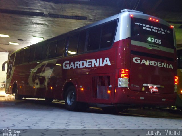 Expresso Gardenia 4205 na cidade de Belo Horizonte, Minas Gerais, Brasil, por Lucas Vieira. Número da foto: #3477177.