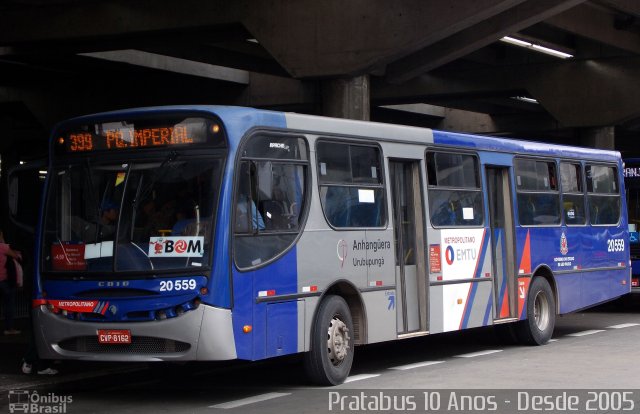 Auto Viação Urubupungá 20.559 na cidade de São Paulo, São Paulo, Brasil, por Cristiano Soares da Silva. ID da foto: 3476798.