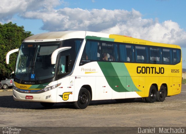 Empresa Gontijo de Transportes 18585 na cidade de Vitória da Conquista, Bahia, Brasil, por Daniel  Machado. Número da foto: #3476275.
