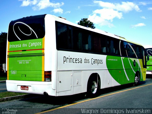 Expresso Princesa dos Campos 5061 na cidade de Curitiba, Paraná, Brasil, por Wagner Domingos Ivanesken. Número da foto: #3476138.