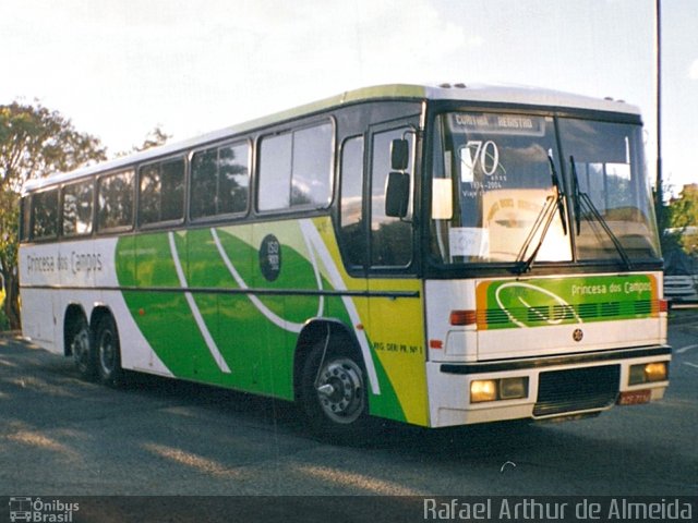 Expresso Princesa dos Campos 4186 na cidade de Curitiba, Paraná, Brasil, por Wagner Domingos Ivanesken. ID da foto: 3476153.