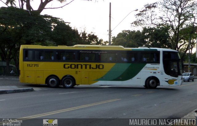 Empresa Gontijo de Transportes 11275 na cidade de Belo Horizonte, Minas Gerais, Brasil, por Maurício Nascimento. Número da foto: #3478231.