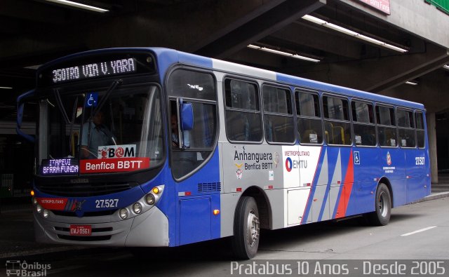 BBTT - Benfica Barueri Transporte e Turismo 27.527 na cidade de São Paulo, São Paulo, Brasil, por Cristiano Soares da Silva. ID da foto: 3478153.