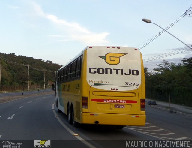 Empresa Gontijo de Transportes 11275 na cidade de Belo Horizonte, Minas Gerais, Brasil, por Maurício Nascimento. Número da foto: #3479518.