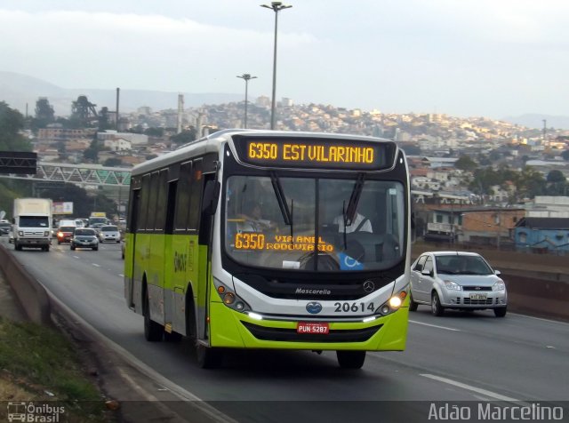 Sagrada Família Ônibus 20614 na cidade de Belo Horizonte, Minas Gerais, Brasil, por Adão Raimundo Marcelino. ID da foto: 3479322.