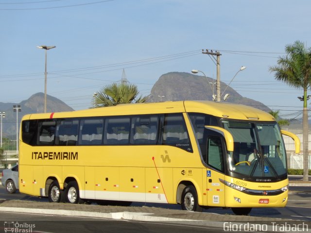 Viação Itapemirim 60709 na cidade de Vitória, Espírito Santo, Brasil, por Giordano Trabach. Número da foto: #3479257.
