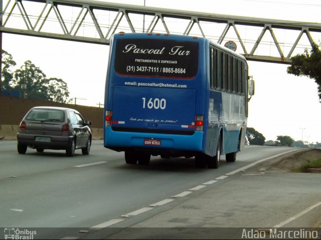 Pascoal Tur 1600 na cidade de Belo Horizonte, Minas Gerais, Brasil, por Adão Raimundo Marcelino. ID da foto: 3479285.