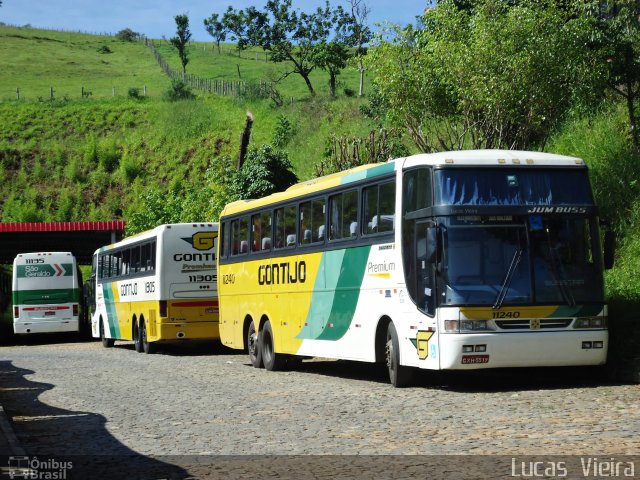 Empresa Gontijo de Transportes 11240 na cidade de João Monlevade, Minas Gerais, Brasil, por Lucas Vieira. Número da foto: #3478183.