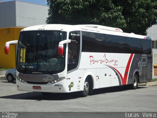 Paraibuna Transportes 20032 na cidade de Divinópolis, Minas Gerais, Brasil, por Lucas Vieira. Número da foto: #3478629.