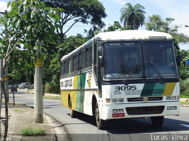 Empresa Gontijo de Transportes 3095 na cidade de Belo Horizonte, Minas Gerais, Brasil, por Lucas Vieira. ID da foto: 3478650.