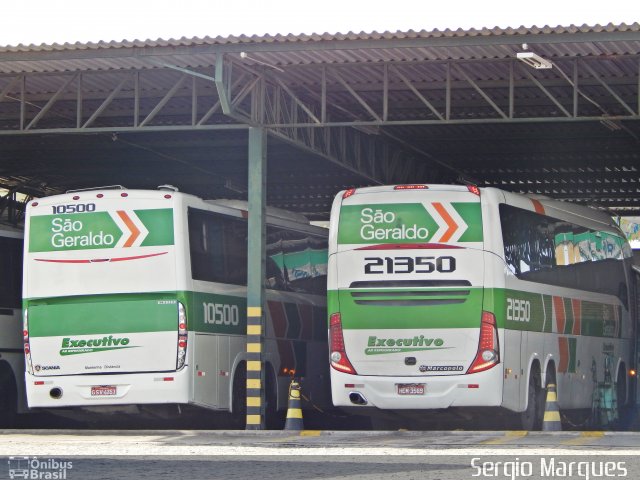 Cia. São Geraldo de Viação 21350 na cidade de Aracaju, Sergipe, Brasil, por Sergio Marques . ID da foto: 3482300.