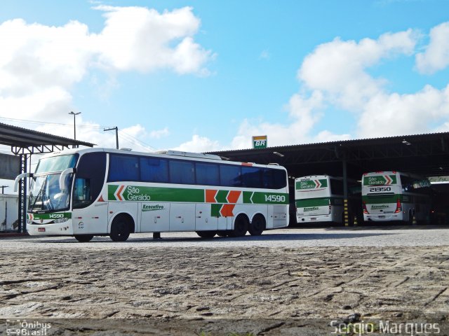 Cia. São Geraldo de Viação 21350 na cidade de Aracaju, Sergipe, Brasil, por Sergio Marques . Número da foto: #3482294.