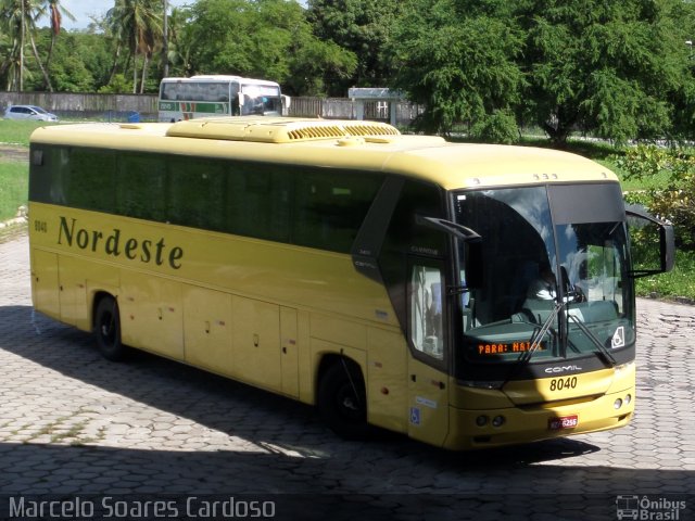 Viação Nordeste 8040 na cidade de João Pessoa, Paraíba, Brasil, por Marcelo Soares Cardoso. Número da foto: #3481484.