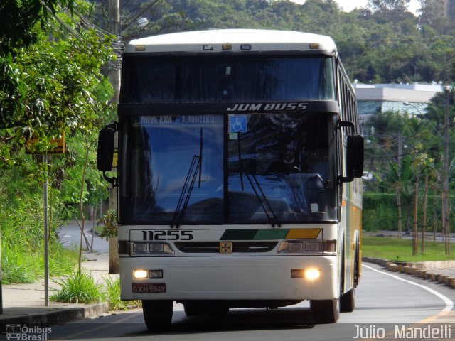 Empresa Gontijo de Transportes 11255 na cidade de Belo Horizonte, Minas Gerais, Brasil, por Júlio  Mandelli. Número da foto: #3480335.