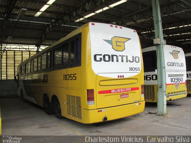 Empresa Gontijo de Transportes 11055 na cidade de Contagem, Minas Gerais, Brasil, por Charlestom Vinicius Carvalho Silva. ID da foto: 3479962.