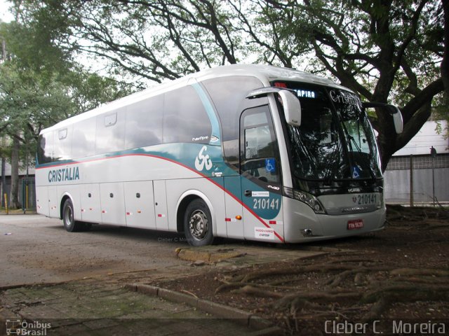 Expresso Cristália 210141 na cidade de São Paulo, São Paulo, Brasil, por Cleber C.  Moreira. Número da foto: #3480429.