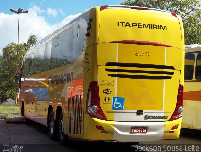 Viação Itapemirim 60771 na cidade de São Paulo, São Paulo, Brasil, por Jackson Sousa Leite. Número da foto: #3480459.