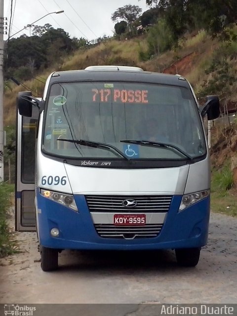 Turb Petrópolis > Turp -Transporte Urbano de Petrópolis 6096 na cidade de Petrópolis, Rio de Janeiro, Brasil, por Adriano Duarte. ID da foto: 3481884.