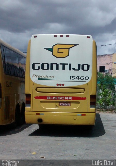 Empresa Gontijo de Transportes 15460 na cidade de Sobral, Ceará, Brasil, por Luis Davi. ID da foto: 3480196.