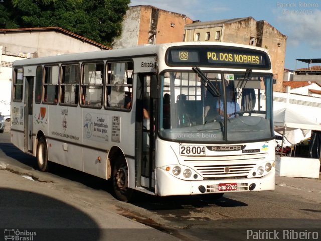 Autoviaria Matos 28-004 na cidade de São Luís, Maranhão, Brasil, por Patrick Ribeiro. ID da foto: 3480817.