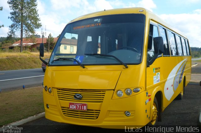 Lagunatur - Laguna Transporte e Turismo 2707 na cidade de Irati, Paraná, Brasil, por Lucas Henrique Mendes. Número da foto: #3481182.