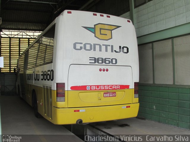 Empresa Gontijo de Transportes 3860 na cidade de Contagem, Minas Gerais, Brasil, por Charlestom Vinicius Carvalho Silva. ID da foto: 3479948.