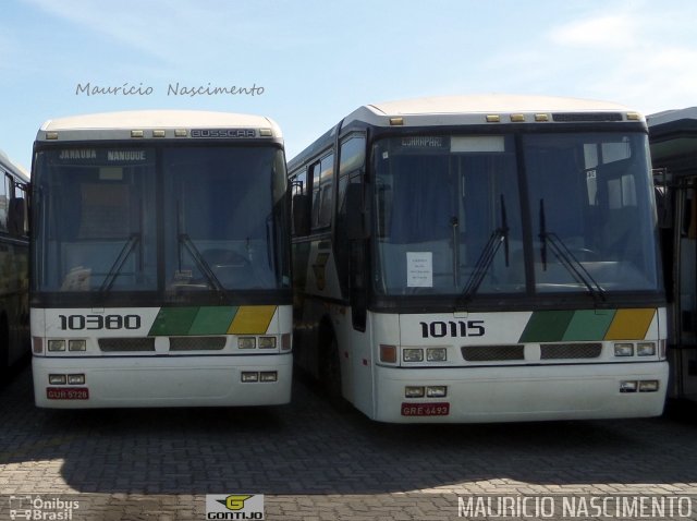 Empresa Gontijo de Transportes 10115 - Garagem na cidade de Contagem, Minas Gerais, Brasil, por Maurício Nascimento. ID da foto: 3481711.