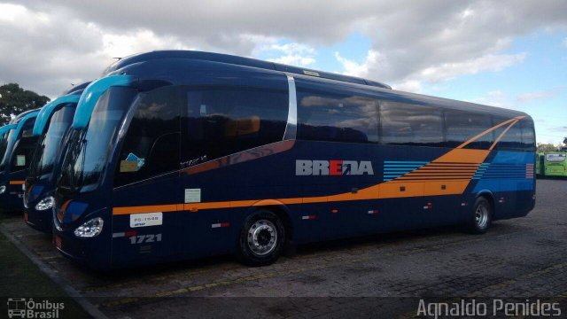 Breda Transportes e Serviços 1721 na cidade de São José dos Campos, São Paulo, Brasil, por Agnaldo Penides. Número da foto: #3483625.