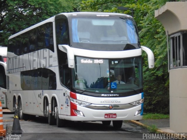 Auto Viação Catarinense 3525 na cidade de São Paulo, São Paulo, Brasil, por Alexandre Rodrigo. ID da foto: 3483416.