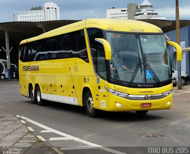 Viação Itapemirim 60585 na cidade de Porto Alegre, Rio Grande do Sul, Brasil, por Fabiano Zimmer. Número da foto: #3484970.