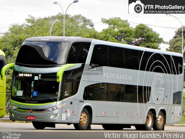 Viação Garcia 8011 na cidade de Maringá, Paraná, Brasil, por Victor Hugo Guedes Pereira. Número da foto: #3485930.