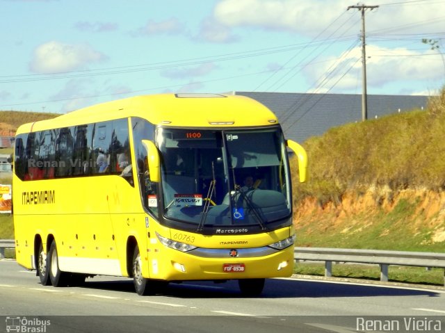 Viação Itapemirim 60763 na cidade de Resende, Rio de Janeiro, Brasil, por Renan Vieira. ID da foto: 3486347.