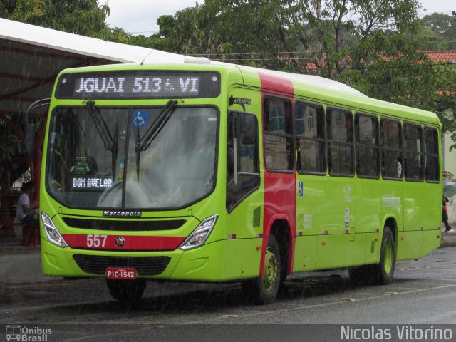 Transportes São Cristóvão 02557 na cidade de Teresina, Piauí, Brasil, por Nícolas Vitorino Lopes. Número da foto: #3485133.