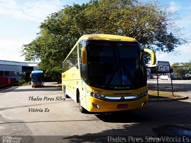 Viação Itapemirim 60587 na cidade de Vitória, Espírito Santo, Brasil, por Thales Pires Silva. Número da foto: #3485256.