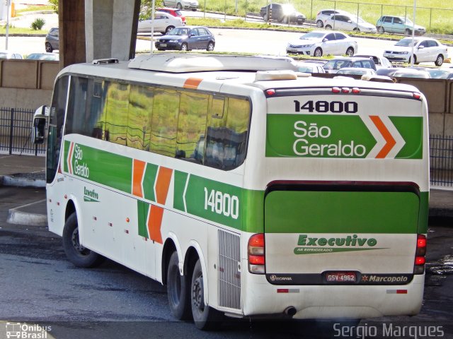 Cia. São Geraldo de Viação 14800 na cidade de Aracaju, Sergipe, Brasil, por Sergio Marques . Número da foto: #3486672.