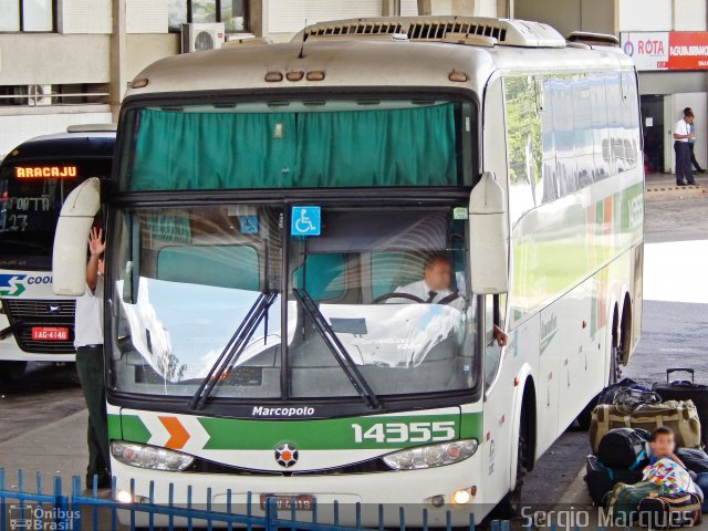 Cia. São Geraldo de Viação 14355 na cidade de Aracaju, Sergipe, Brasil, por Sergio Marques . ID da foto: 3485214.