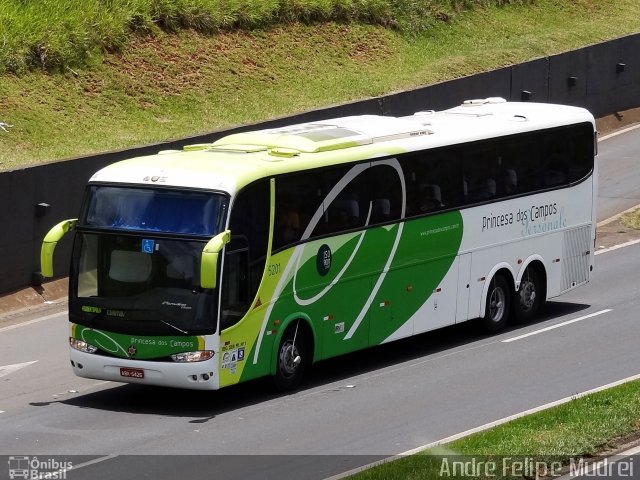 Expresso Princesa dos Campos 5201 na cidade de Ponta Grossa, Paraná, Brasil, por André Felipe Mudrei. Número da foto: #3484975.