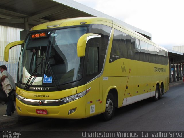 Viação Itapemirim 60561 na cidade de Belo Horizonte, Minas Gerais, Brasil, por Charlestom Vinicius Carvalho Silva. Número da foto: #3484741.