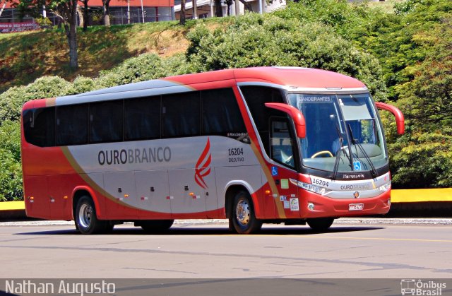 Viação Ouro Branco 16204 na cidade de Londrina, Paraná, Brasil, por Nathan Augusto. Número da foto: #3487941.