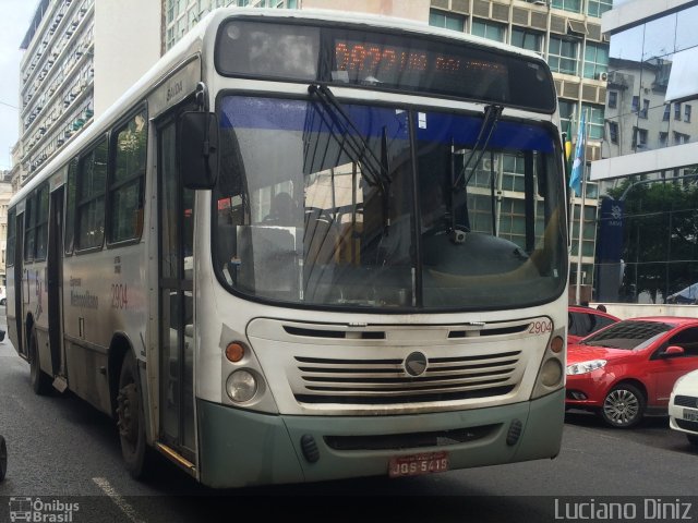 Expresso Metropolitano Transportes 2904 na cidade de Salvador, Bahia, Brasil, por Luciano Diniz. Número da foto: #3487251.
