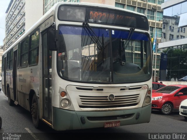 Expresso Metropolitano Transportes 2904 na cidade de Salvador, Bahia, Brasil, por Luciano Diniz. ID da foto: 3487251.