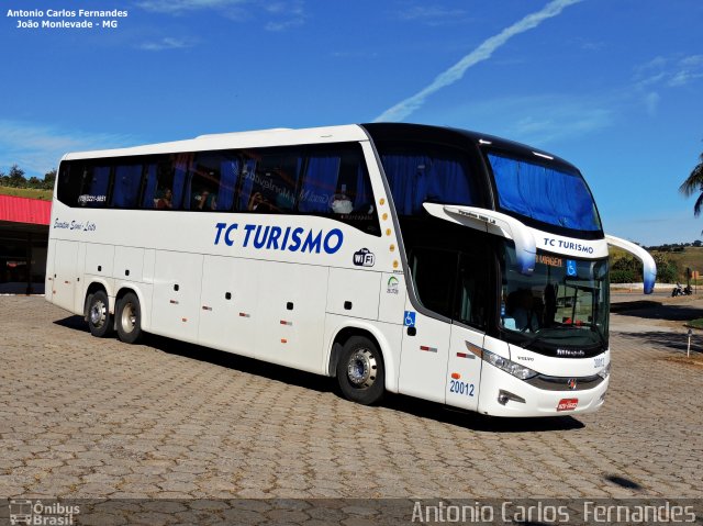 TC Turismo 20012 na cidade de João Monlevade, Minas Gerais, Brasil, por Antonio Carlos Fernandes. Número da foto: #3486875.
