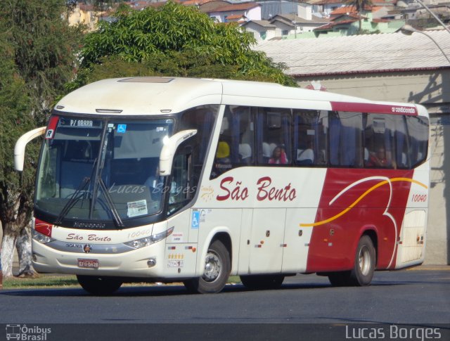 Viação São Bento Ribeirão Preto 10040 na cidade de Araxá, Minas Gerais, Brasil, por Lucas Borges . Número da foto: #3487352.